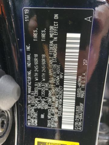 2019 TOYOTA HIGHLANDER - 5TDJZRFH9KS628277