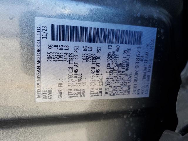 2023 NISSAN ROGUE SV - 5N1BT3BA0PC938673