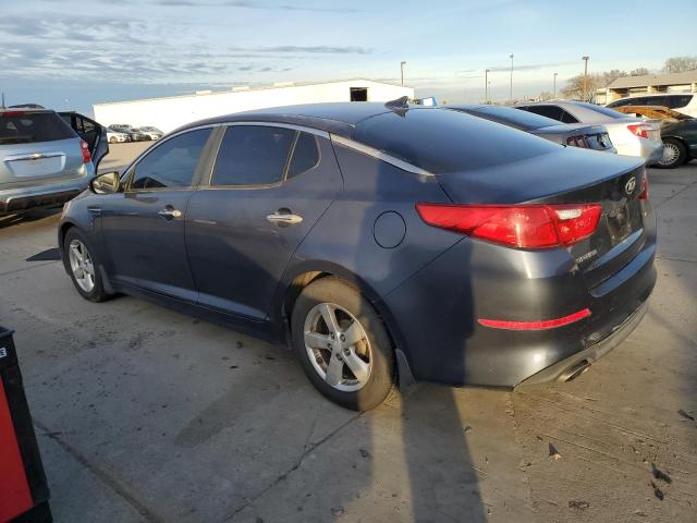 KIA OPTIMA LX 2015 gray  gas KNAGM4A77F5590065 photo #3