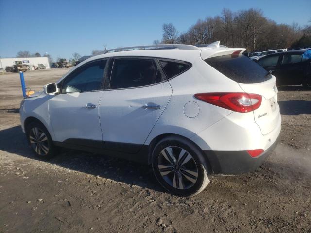 HYUNDAI TUCSON LIM 2015 white  gas KM8JUCAG9FU056943 photo #3