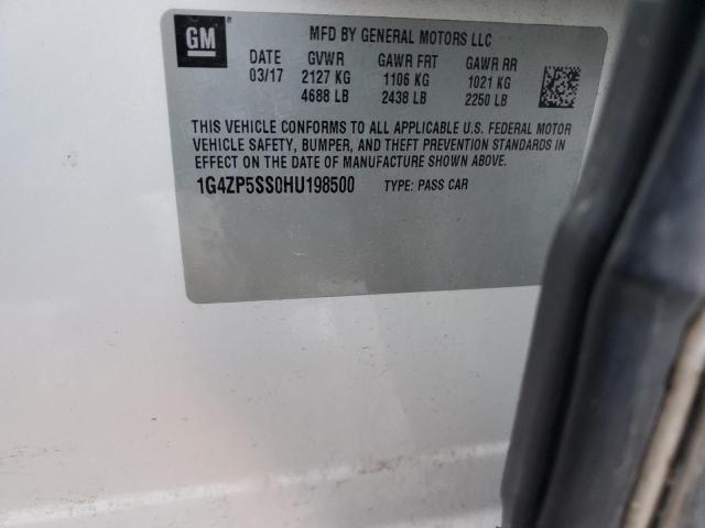 2017 BUICK LACROSSE E - 1G4ZP5SS0HU198500