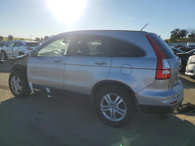 HONDA CR-V EXL 2010 silver  gas 5J6RE4H79AL051072 photo #3