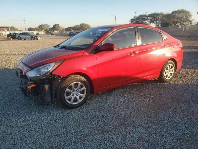 HYUNDAI ACCENT GLS 2012 red  gas KMHCT4AE6CU200606 photo #1