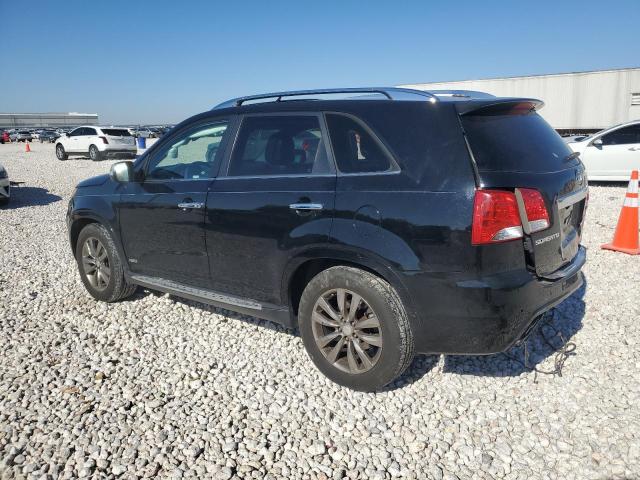 KIA SORENTO SX 2013 black  gas 5XYKWDA27DG374572 photo #3