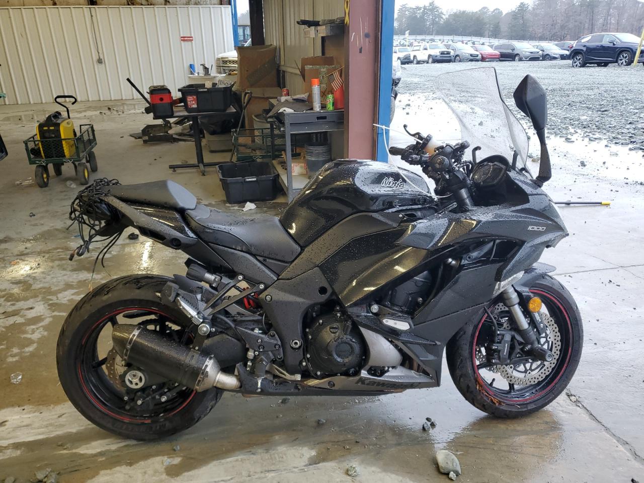  Salvage Kawasaki Ninja Zx1k