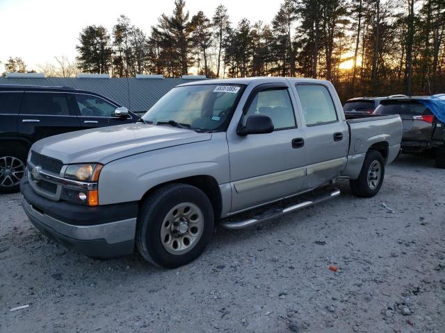 CHEVROLET SILVERADO 2005 silver crew pic gas 2GCEC13T451223694 photo #1