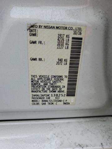 2017 NISSAN ALTIMA 2.5 - 1N4AL3AP1HC138252
