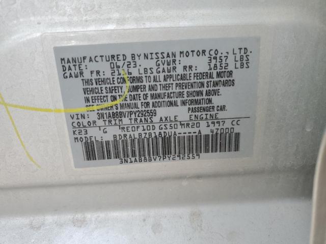 2023 NISSAN SENTRA S - 3N1AB8BV7PY292559