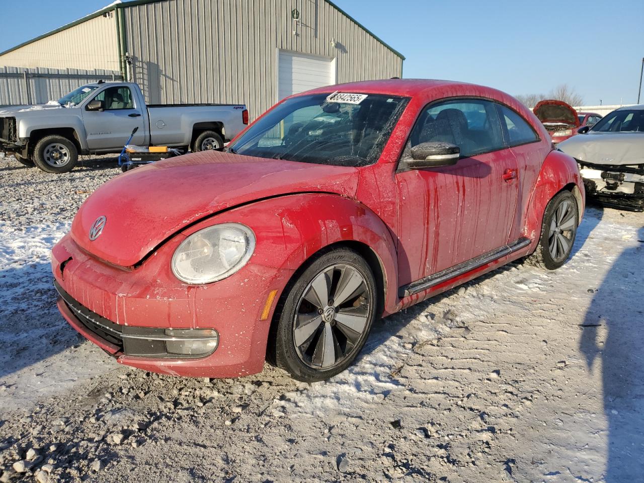  Salvage Volkswagen Beetle