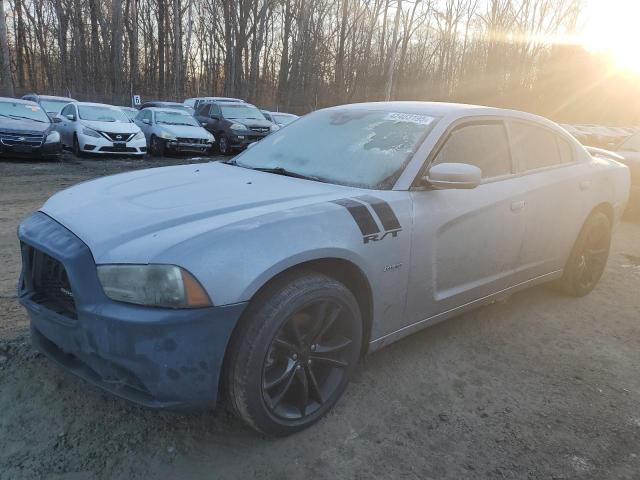 DODGE CHARGER R/ 2011 silver sedan 4d gas 2B3CM5CT1BH521796 photo #1