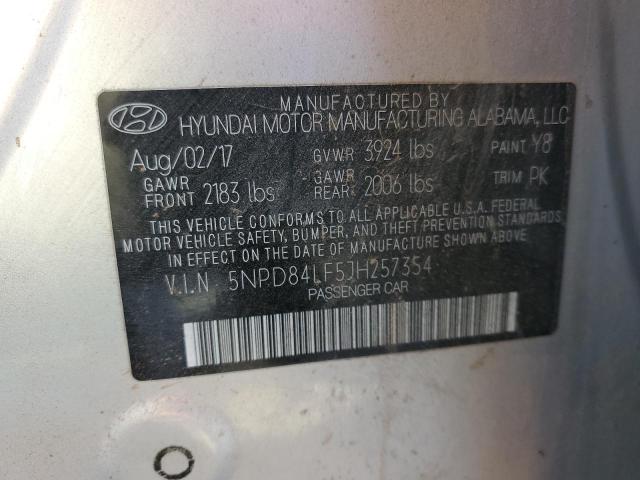 2018 HYUNDAI ELANTRA SE - 5NPD84LF5JH257354