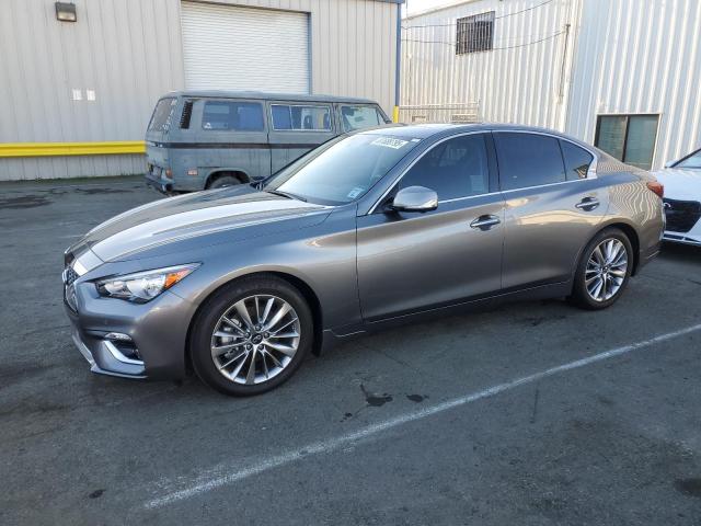 INFINITI Q50 LUXE 2024 gray  gas JN1EV7BP1RM600187 photo #1