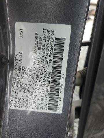 2022 HONDA INSIGHT TO 19XZE4F97NE005216