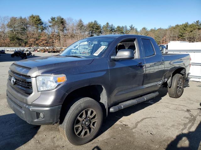 TOYOTA TUNDRA DOU 2015 gray crew pic gas 5TFUM5F1XFX061648 photo #1