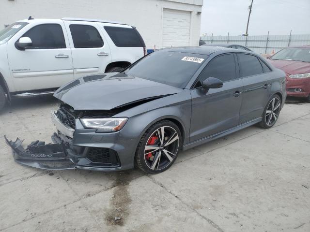 AUDI RS3 2020 gray  gas WUABWHFF4LA902881 photo #1