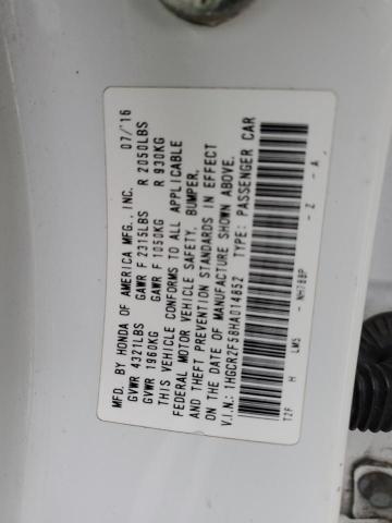 2017 HONDA ACCORD SPO - 1HGCR2F58HA014852