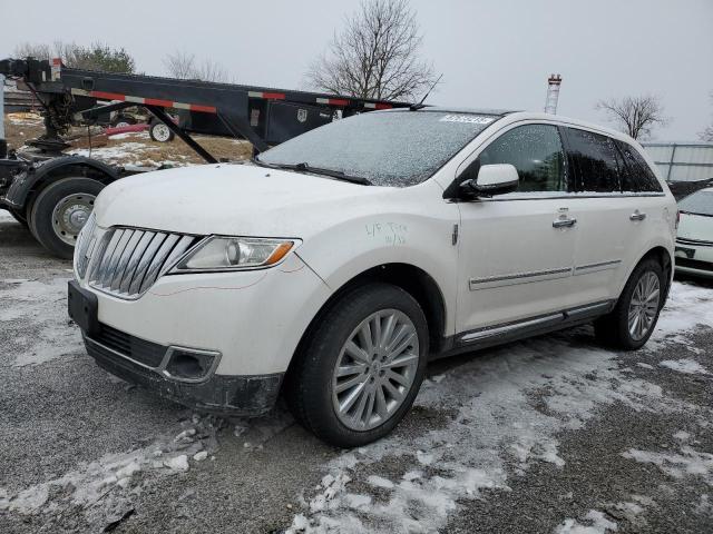 LINCOLN MKX 2011 white  gas 2LMDJ8JK2BBJ29744 photo #1