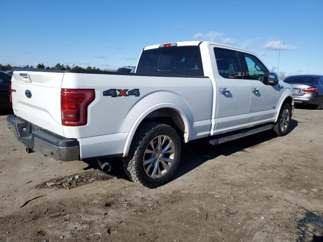 FORD F150 SUPER 2016 white crew pic gas 1FTFW1EG1GFD35456 photo #4