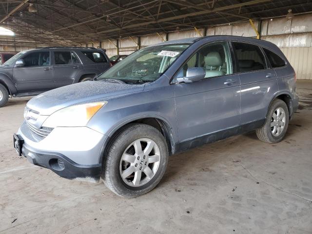 HONDA CR-V EXL 2008 blue  gas JHLRE38788C031702 photo #1