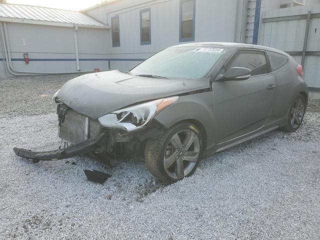 Vin: kmhtc6ae9eu206611, lot: 51590525, hyundai veloster turbo 2014 img_1