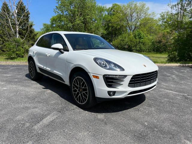 PORSCHE MACAN S 2018 white  gas WP1AB2A53JLB30292 photo #1