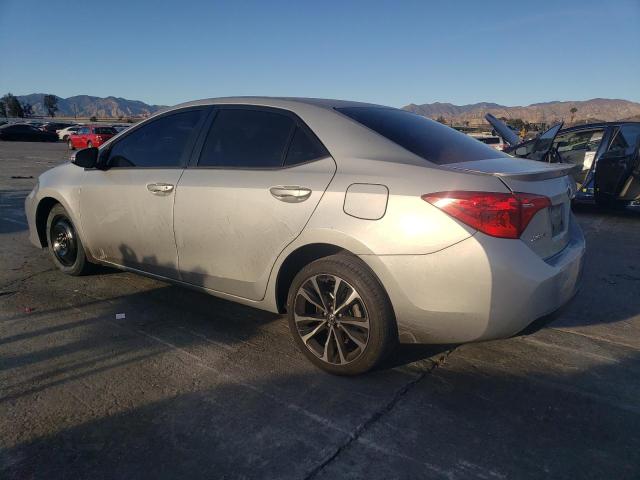 TOYOTA COROLLA L 2017 silver  gas 5YFBURHE0HP638753 photo #3