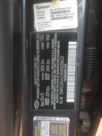 2021 HYUNDAI ELANTRA SE - 5NPLS4AG3MH028622