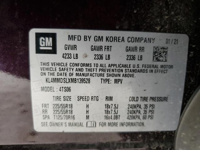 2021 BUICK ENCORE GX - KL4MMDSLXMB139528