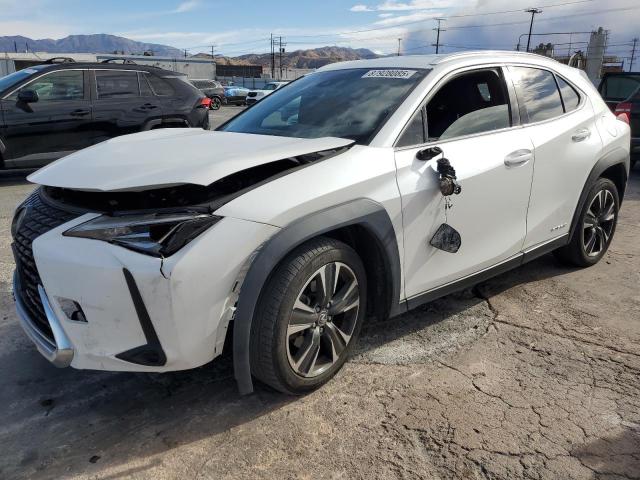 LEXUS UX 250H 2019 white  hybrid engine JTHU9JBH1K2018349 photo #1