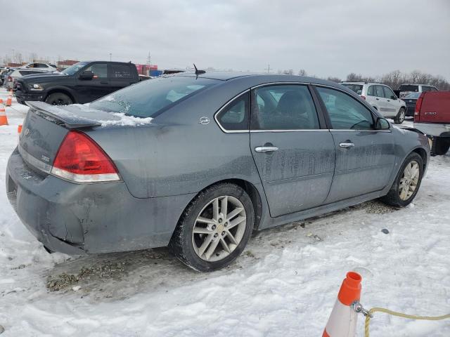 CHEVROLET IMPALA LTZ 2009 gray sedan 4d flexible fuel 2G1WU57M191194794 photo #4