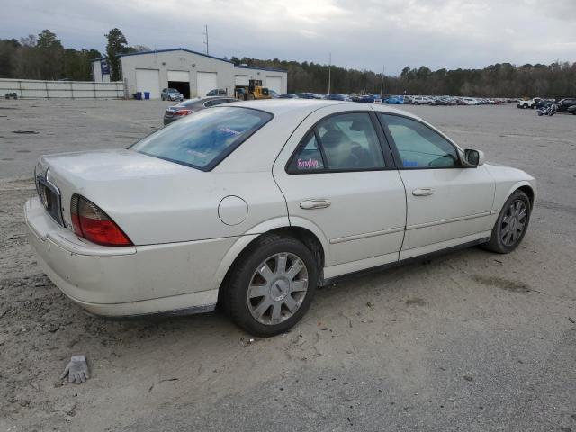 LINCOLN LS 2005 white sedan 4d gas 1LNHM87A65Y659418 photo #4