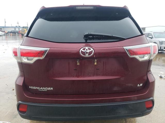 2016 TOYOTA HIGHLANDER - 5TDZKRFH2GS132297