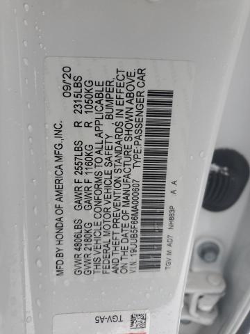 2021 ACURA TLX ADVANC 19UUB5F66MA000607