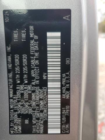 2024 TOYOTA SIENNA LIM - 5TDERKEC7RS224483