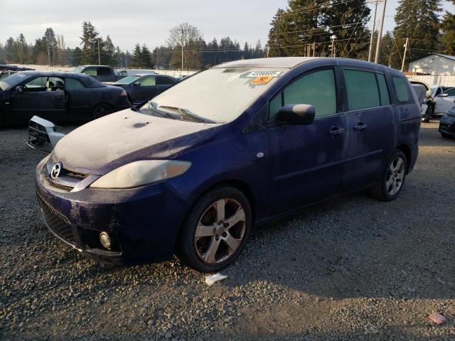 MAZDA 5 2006 blue  Gasoline JM1CR293060110177 photo #1