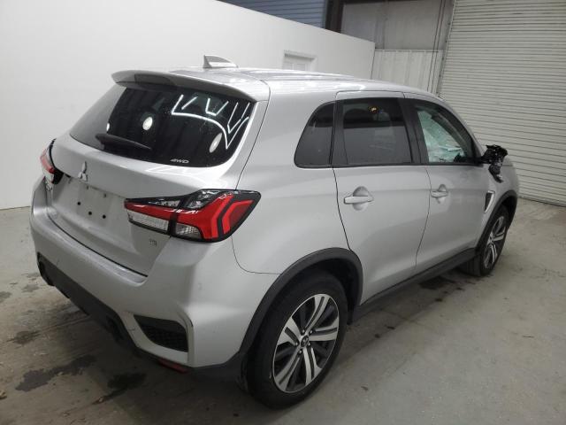 MITSUBISHI OUTLANDER 2023 silver  gas JA4ARUAU7PU011285 photo #4