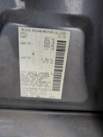 2016 NISSAN ALTIMA 2.5 - 1N4AL3AP4GN332051