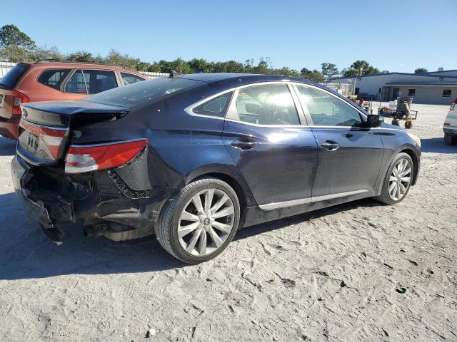 HYUNDAI AZERA GLS 2013 blue  gas KMHFH4JG4DA269426 photo #4