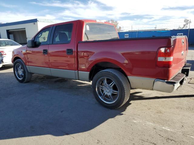 FORD F150 SUPER 2008 red  Gasoline 1FTRW12W78FB91616 photo #3