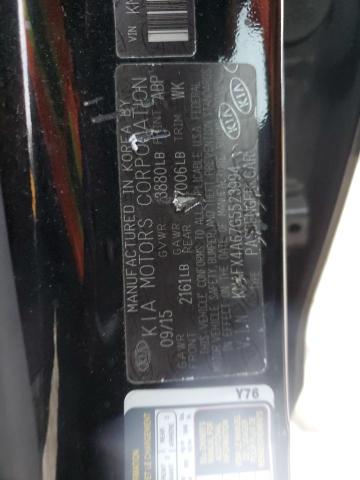 2016 KIA FORTE LX - KNAFX4A67G5523994