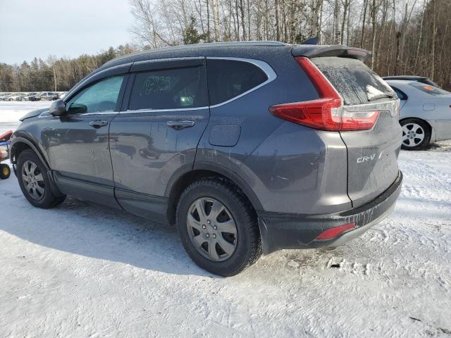 HONDA CR-V LX 2017 gray  gas 2HKRW2H28HH102930 photo #3