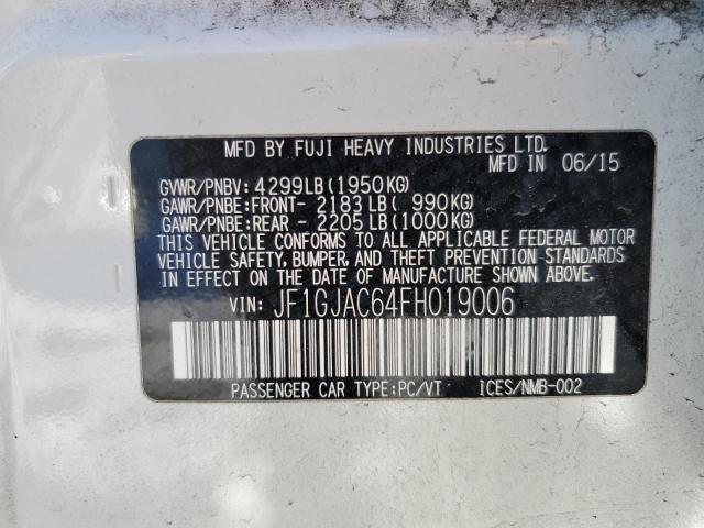 2015 SUBARU IMPREZA PR JF1GJAC64FH019006