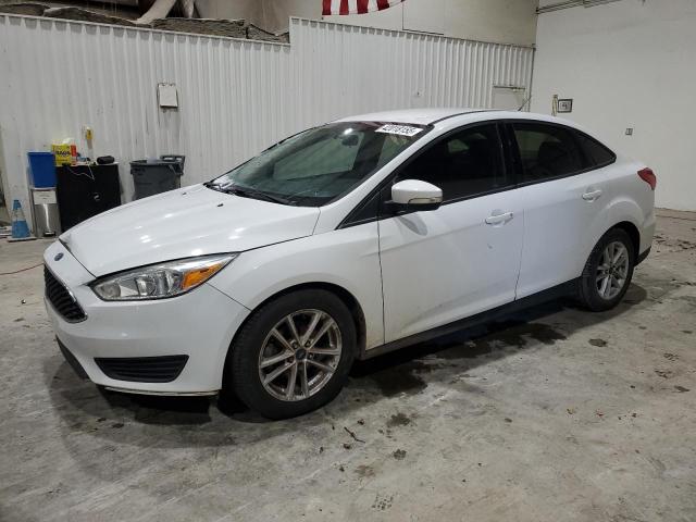 FORD FOCUS SE 2017 white  gas 1FADP3F22HL271472 photo #1