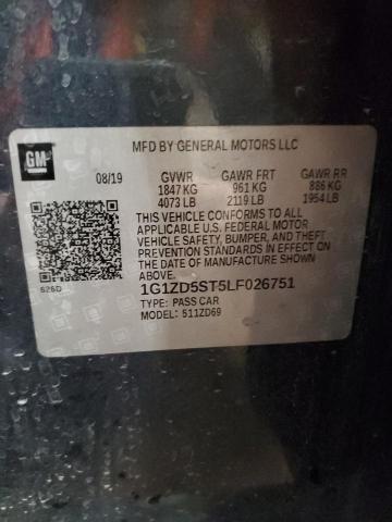 2020 CHEVROLET MALIBU LT 1G1ZD5ST5LF026751