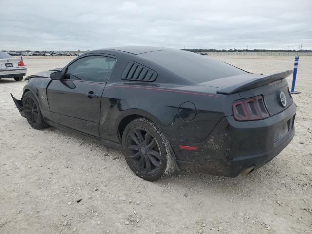 FORD MUSTANG GT 2014 black coupe gas 1ZVBP8CF7E5300418 photo #3