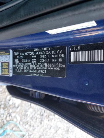 2020 KIA FORTE FE - 3KPF24AD7LE209924