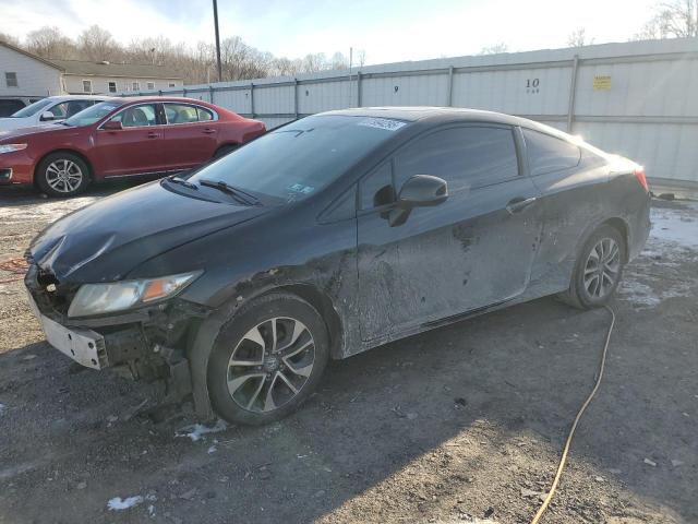 HONDA CIVIC EX 2013 black  gas 2HGFG3B80DH528022 photo #1