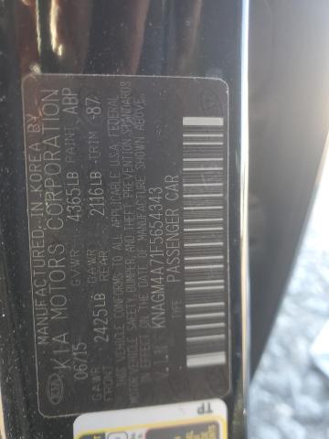 2015 KIA OPTIMA LX - KNAGM4A71F5654343
