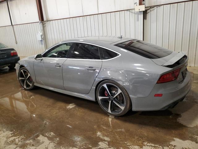 AUDI RS7 2014 silver  gas WUAW2AFC6EN902130 photo #3