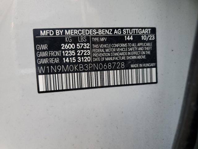 2023 MERCEDES-BENZ EQB 300 4M - W1N9M0KB3PN068728